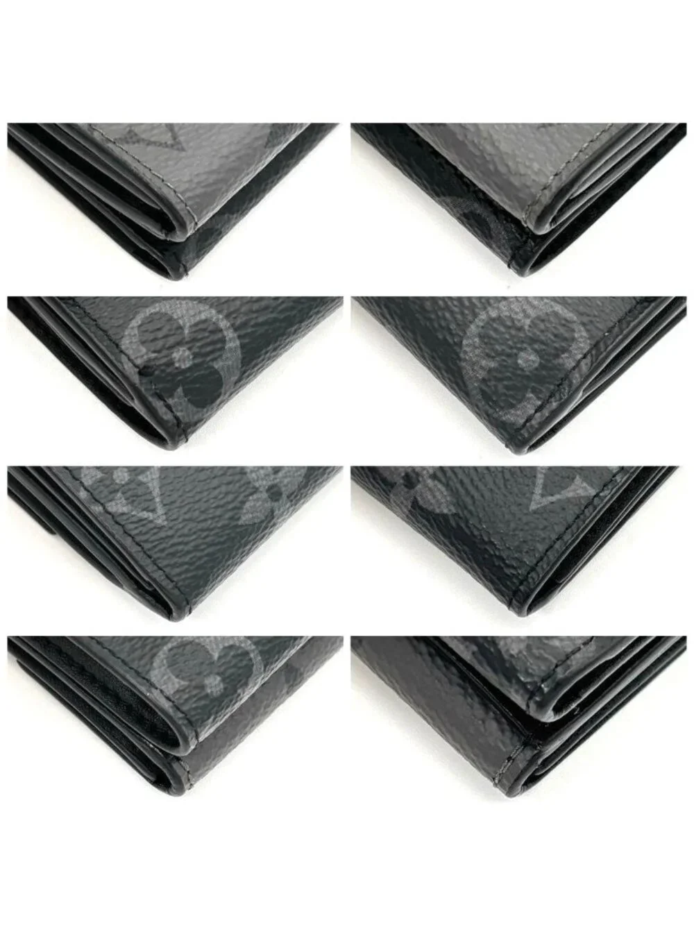 Louis Vuitton Monogram Eclipse Reverse Discovery Black Wallet